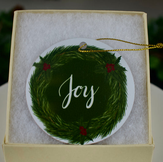 Double Sided Holiday Ornament